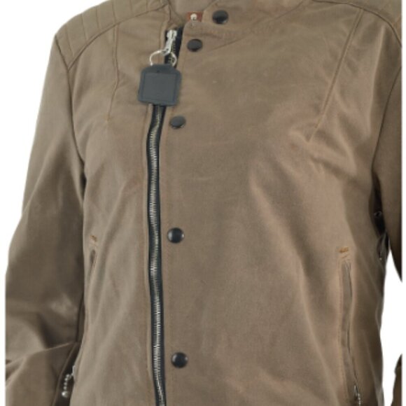 Vanson Jacket Wax Cotton Motto Jacket - Picture 3 of 13